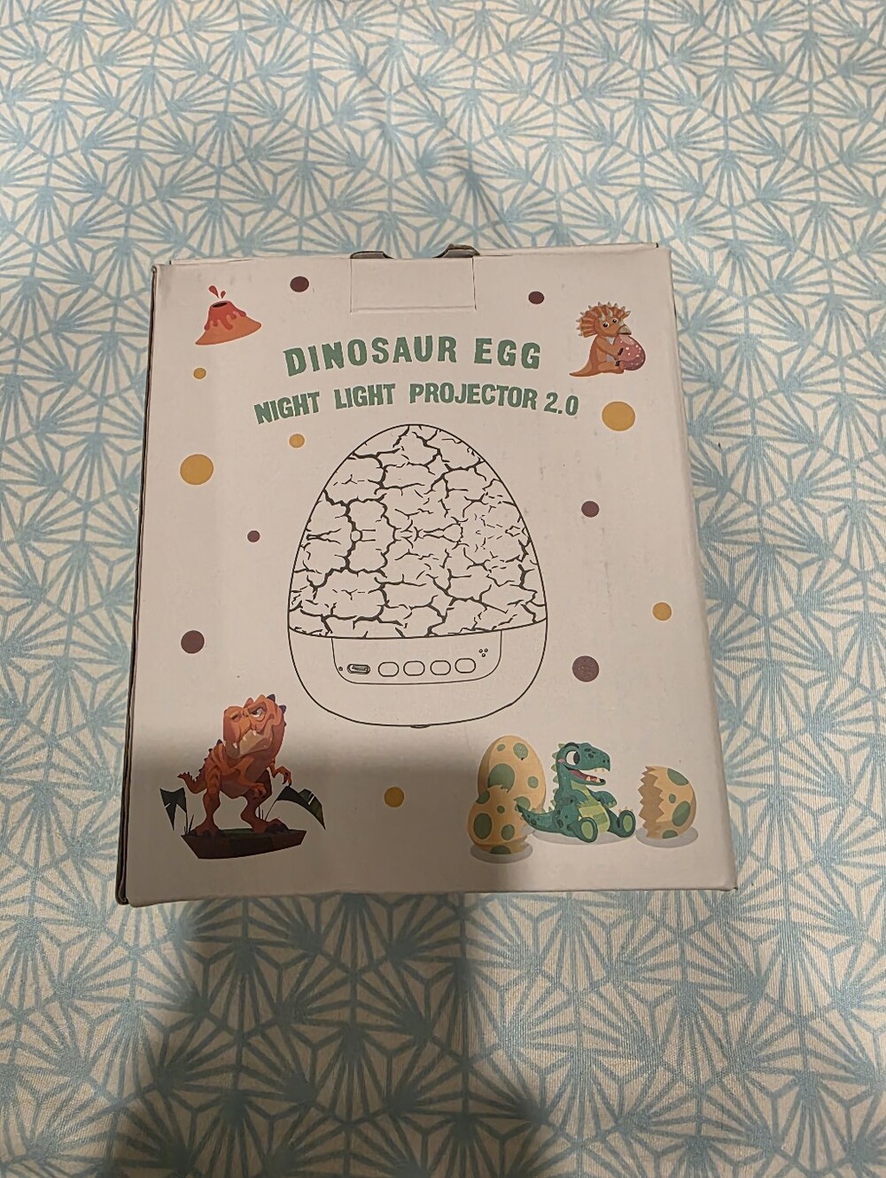 Dinosaur Egg  Night Light Projector
